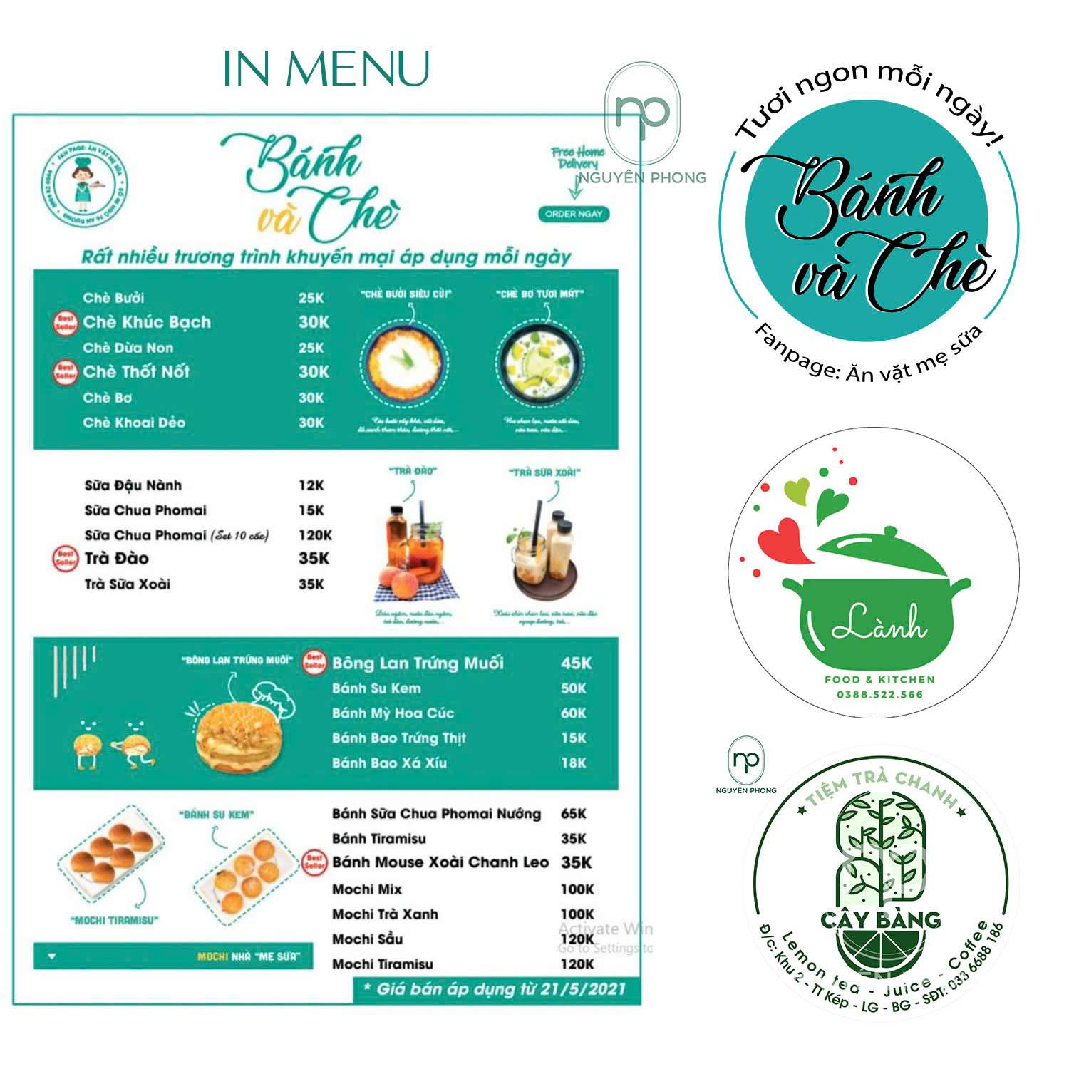 Thiết kế theo yêu cầu – Nhận diện dễ dàng